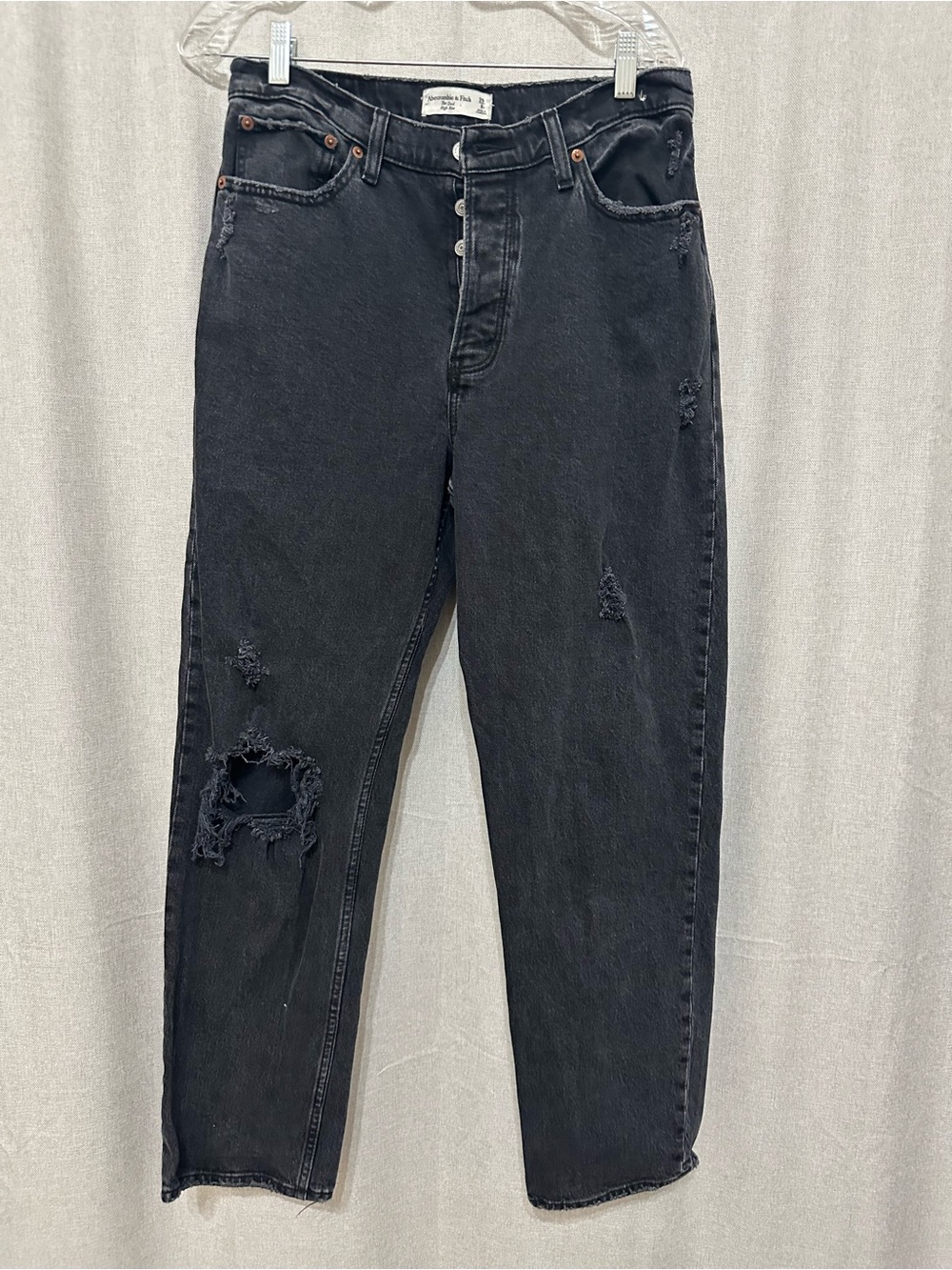 Abercrombie and fitch jeans the dad high rise size 29 or 8